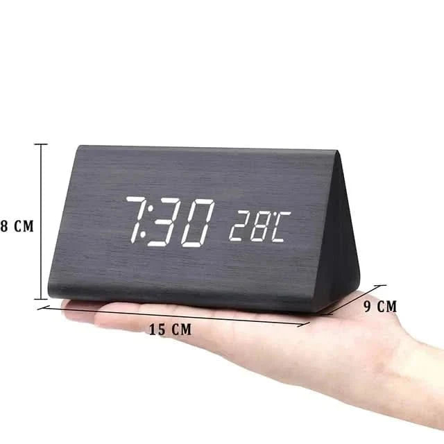 Desk Clock | LED Digital Table Clock-Alarm Clock-Sasha Sydney