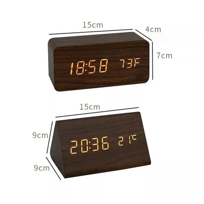 Desk Clock | LED Digital Table Clock-Alarm Clock-Sasha Sydney