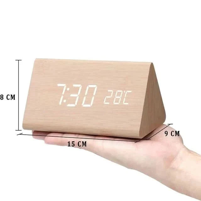 Desk Clock | LED Digital Table Clock-Alarm Clock-Sasha Sydney