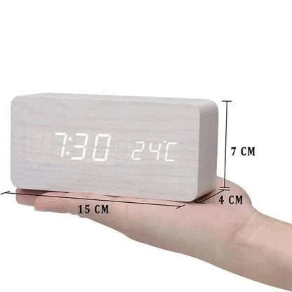 Desk Clock | LED Digital Table Clock-Alarm Clock-Sasha Sydney