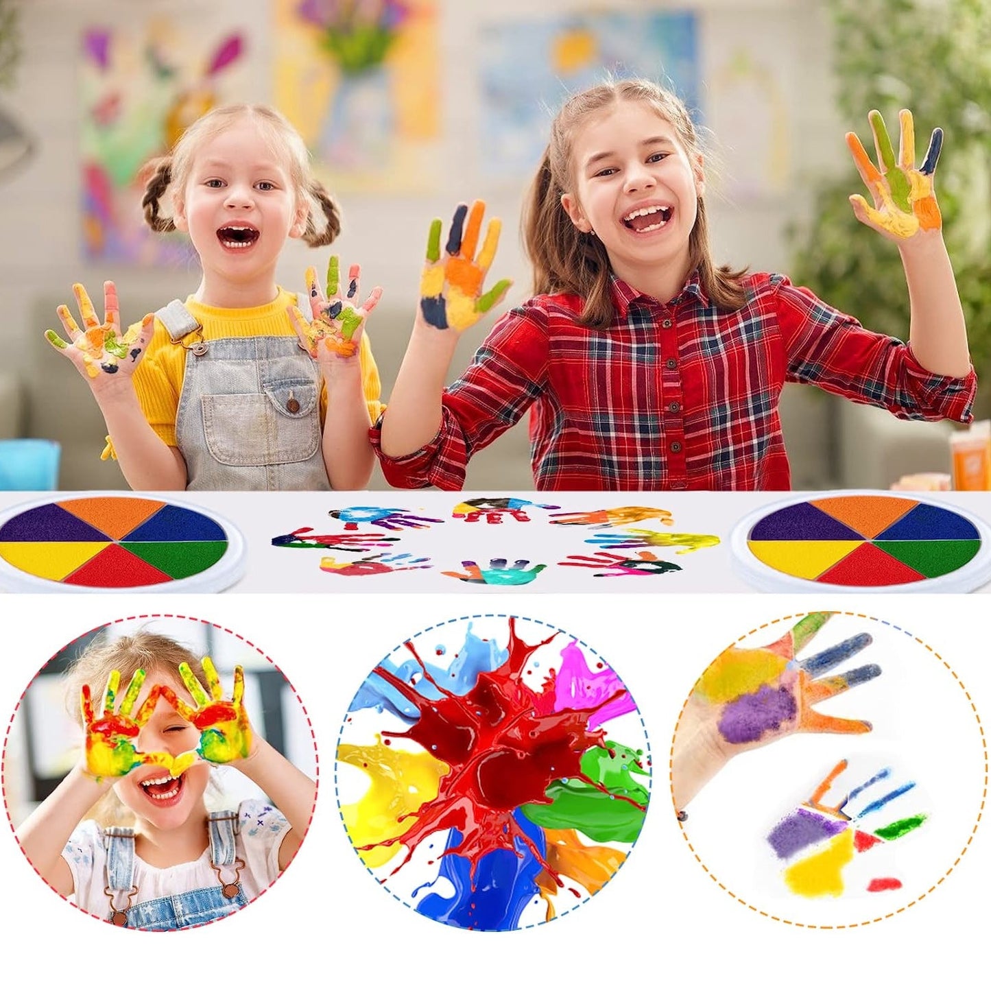 Finger Paint | Kids Sensory Art Kit-Craft Kit-Sasha Sydney