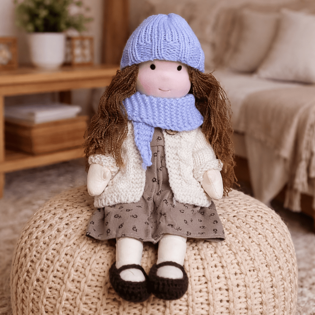 Plush Rag Doll Toy | Soft Cuddly Companion Imaginative Play-Toy-Sasha Sydney