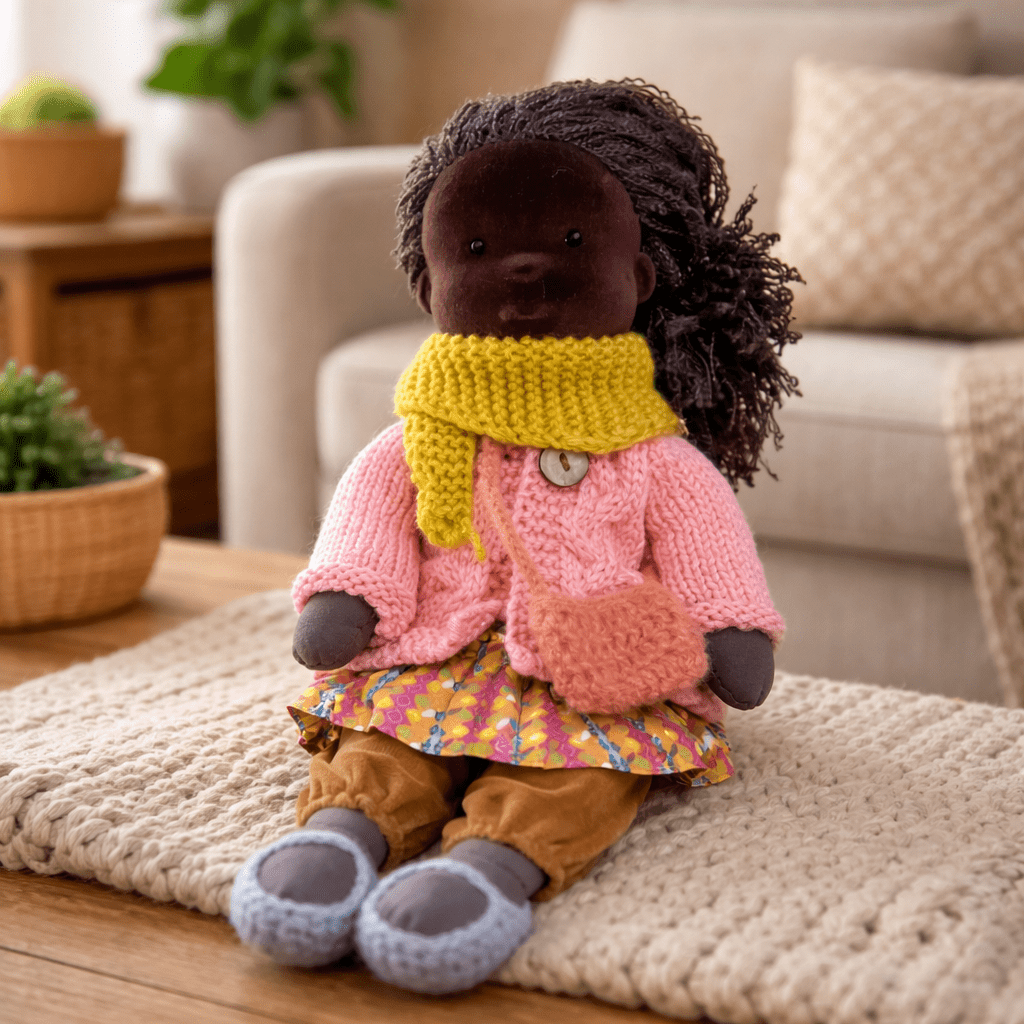 Plush Rag Doll Toy | Soft Cuddly Companion Imaginative Play-Toy-Sasha Sydney