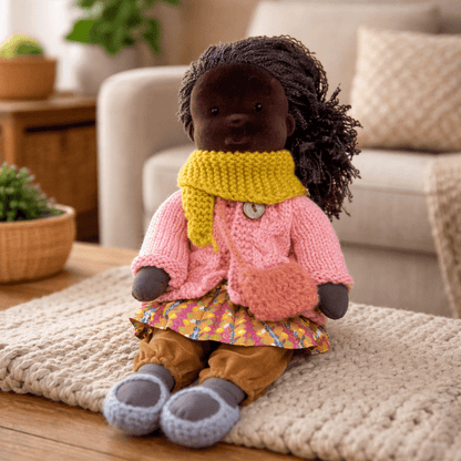 Plush Rag Doll Toy | Soft Cuddly Companion Imaginative Play-Toy-Sasha Sydney
