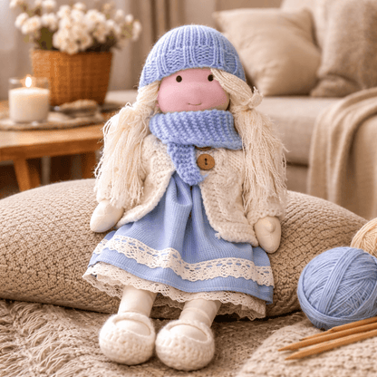 Plush Rag Doll Toy | Soft Cuddly Companion Imaginative Play-Toy-Sasha Sydney