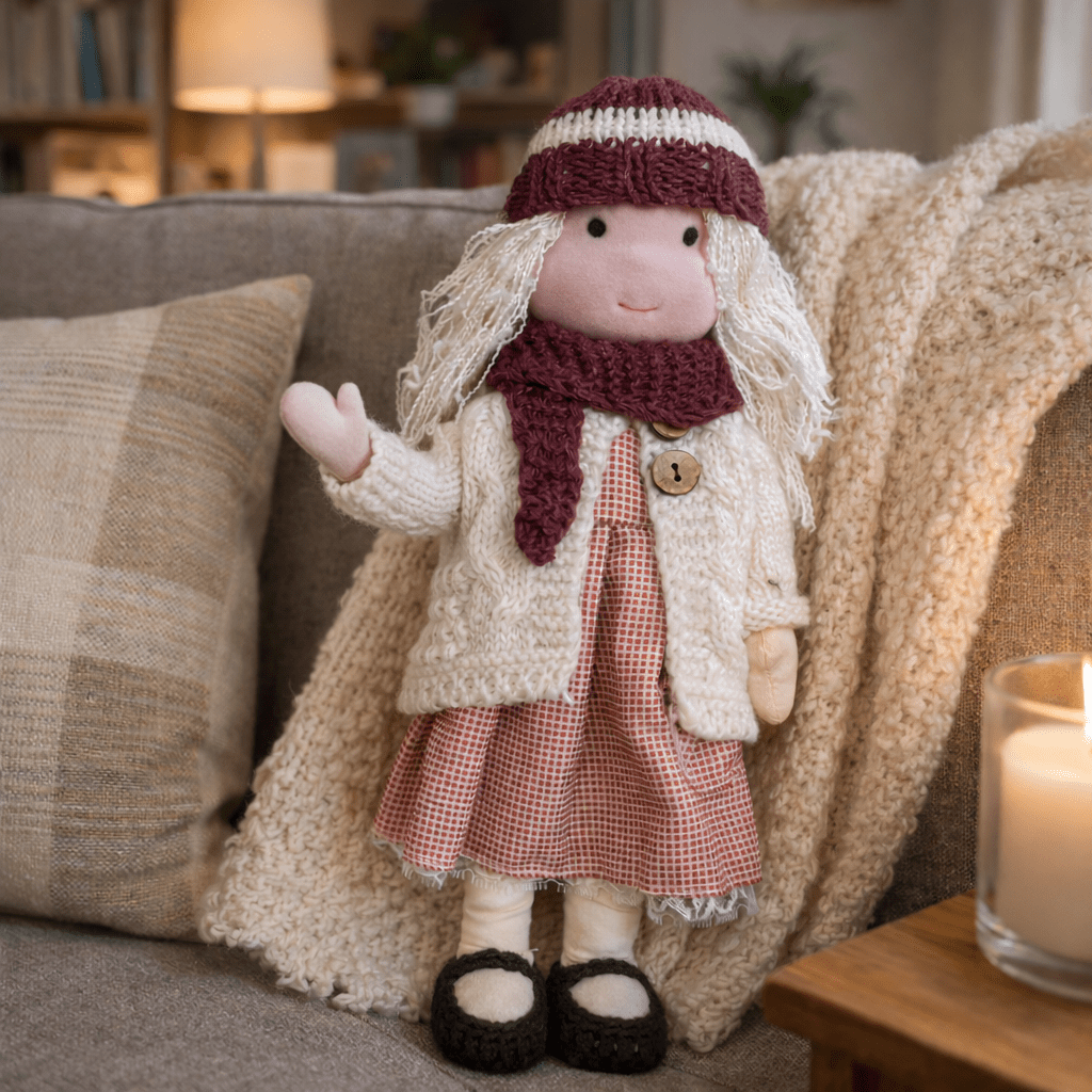 Plush Rag Doll Toy | Soft Cuddly Companion Imaginative Play-Toy-Sasha Sydney
