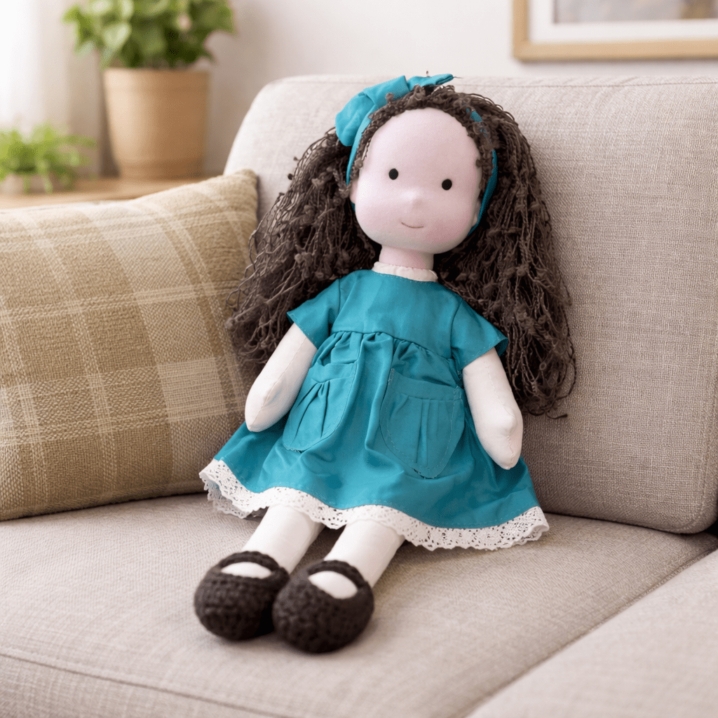 Plush Rag Doll Toy | Soft Cuddly Companion Imaginative Play-Toy-Sasha Sydney