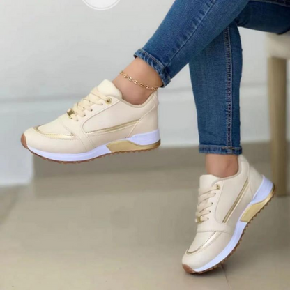 Women Sneakers | Sleek Lace-Up Everyday Style