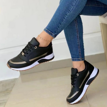 Women Sneakers | Sleek Lace-Up Everyday Style