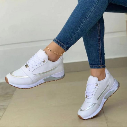 Women Sneakers | Sleek Lace-Up Everyday Style