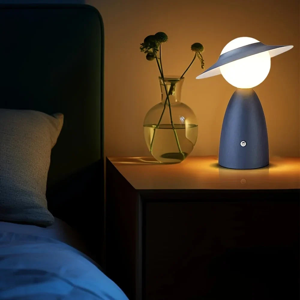 Wireless Lamp | Art Deco Bedside Lamp-Table Lamp-Sasha Sydney