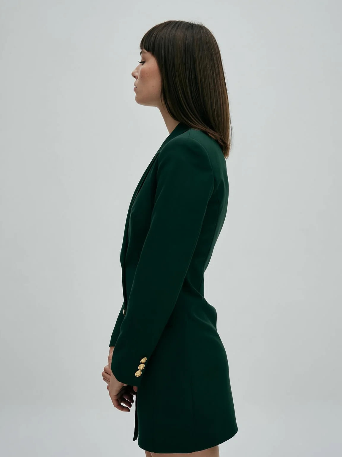 Elegant Women’s Dress | Double Button Blazer Design-Sasha Sydney