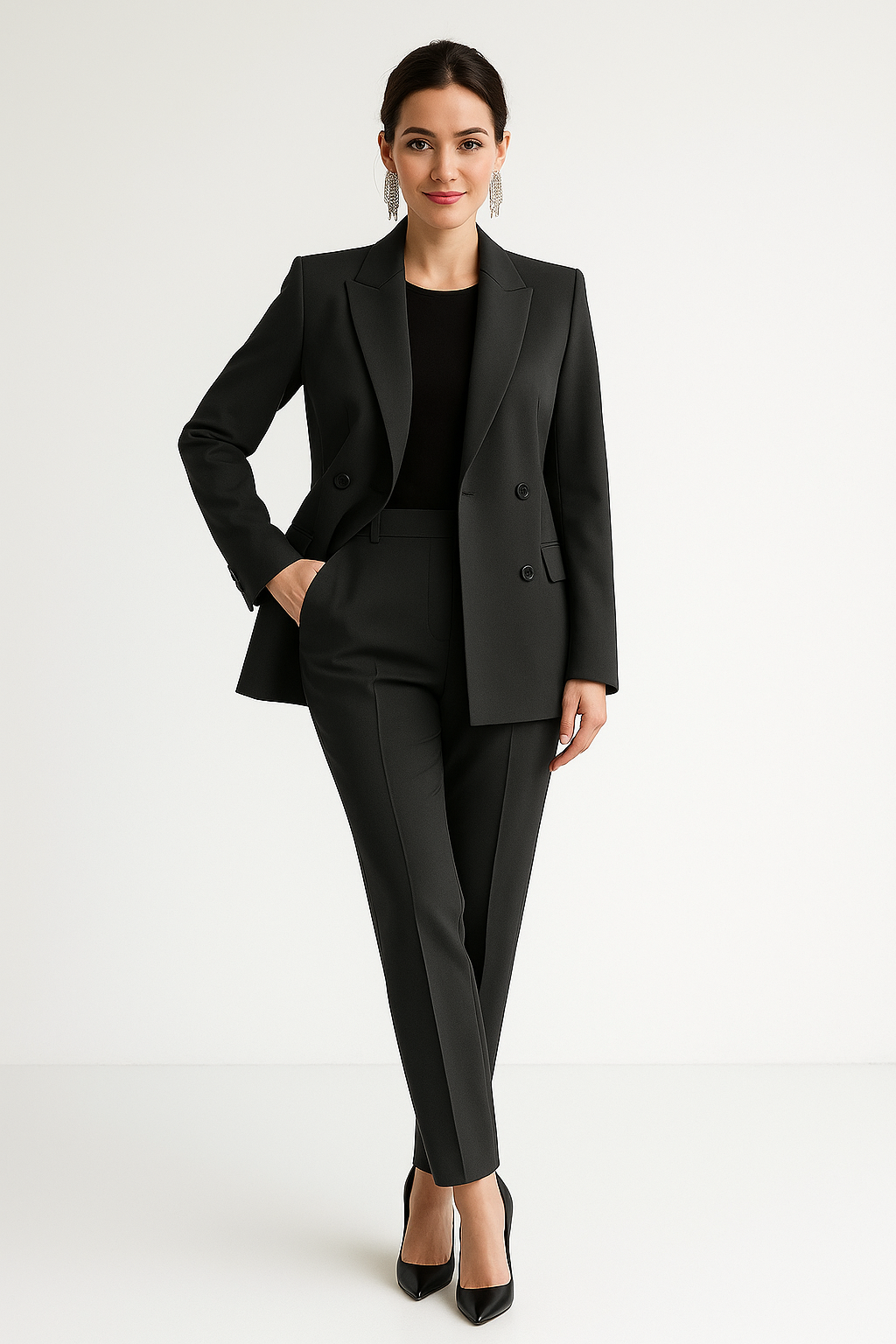 Anais | Women's Tailored Blazer & Pants Set | Elegant Comfort