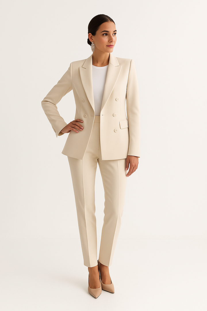 Anais | Women's Tailored Blazer & Pants Set | Elegant Comfort