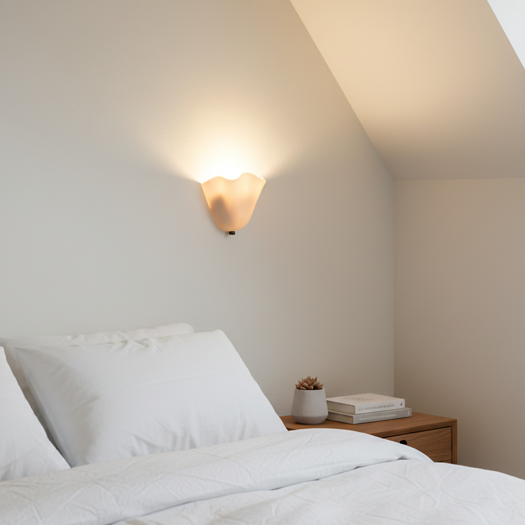 Wall Lights for Bedroom | Glass Wall Sconce-Wall Light-Sasha Sydney