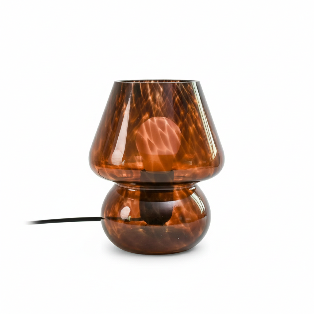 Mushroom Table Lamp | Small Bedside Lamp-Table Lamp-Sasha Sydney