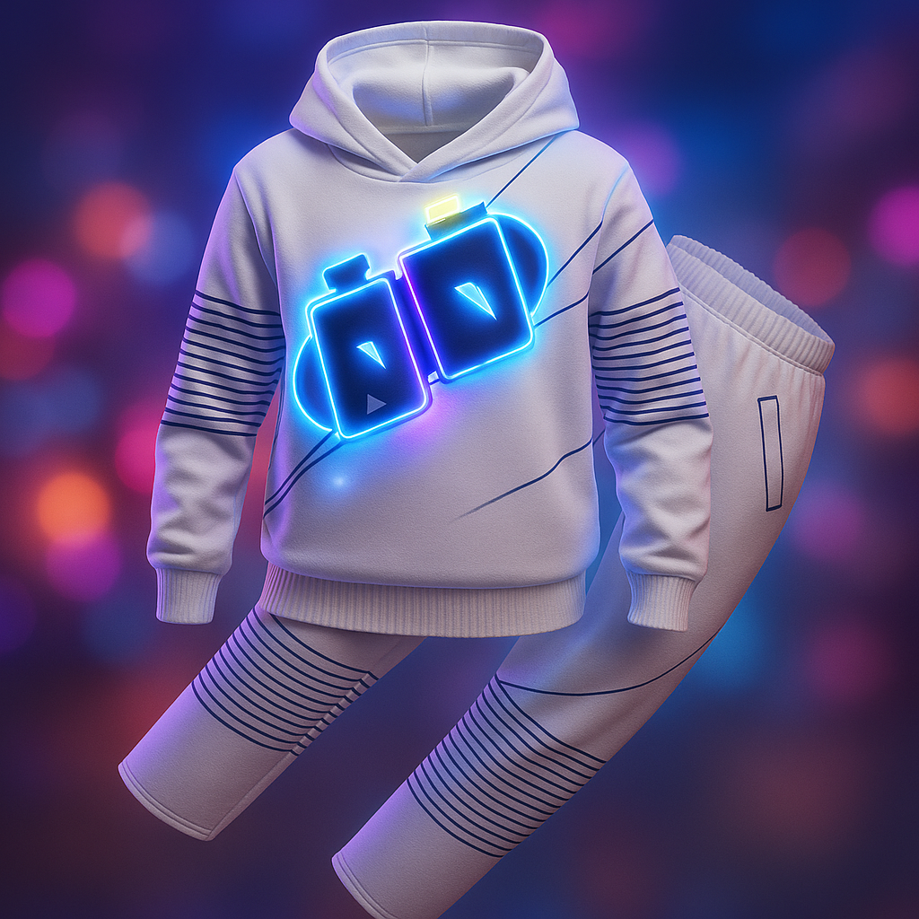 Halloween Costume | LED Marshmello Style Outfit-Halloween Costume-Sasha Sydney