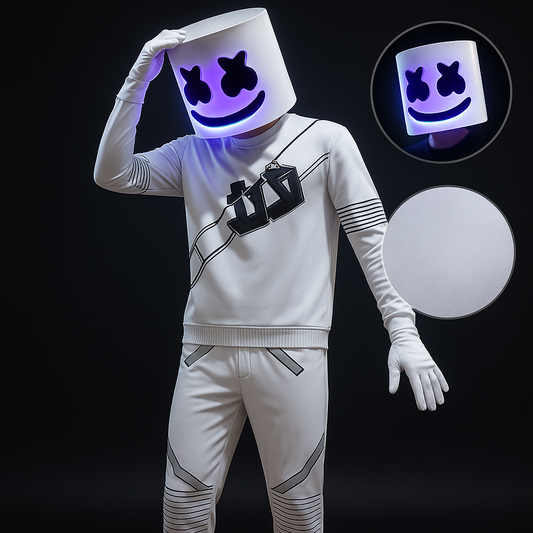 Halloween Costume | LED Marshmello Style Outfit-Halloween Costume-Sasha Sydney