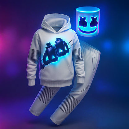 Halloween Costume | LED Marshmello Style Outfit-Halloween Costume-Sasha Sydney