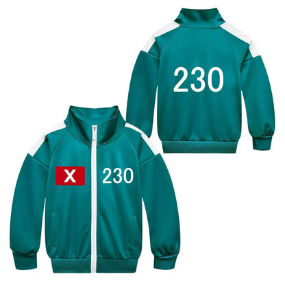 Squid Game Player Set | Squid Game Cosplay Tracksuit-Costume Set-Sasha Sydney