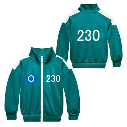 Squid Game Player Set | Squid Game Cosplay Tracksuit-Costume Set-Sasha Sydney