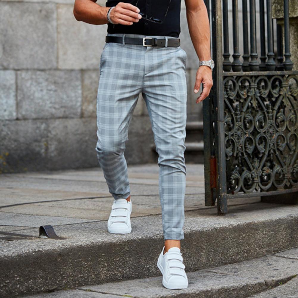 Mens Chinos | Striped Trousers For Men-Men Pants-Sasha Sydney