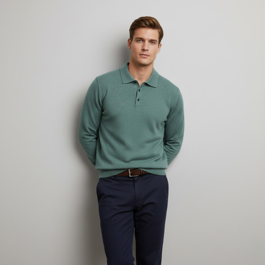 Mens Long Sleeve Shirts | Men Polo Shirt-Men Polo-Sasha Sydney