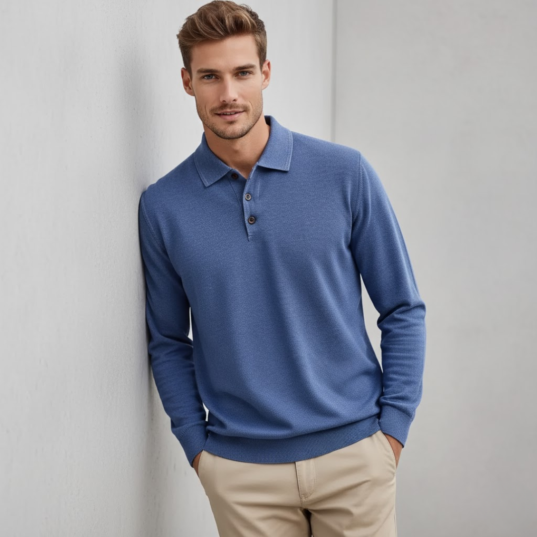 Mens Long Sleeve Shirts | Men Polo Shirt-Men Polo-Sasha Sydney