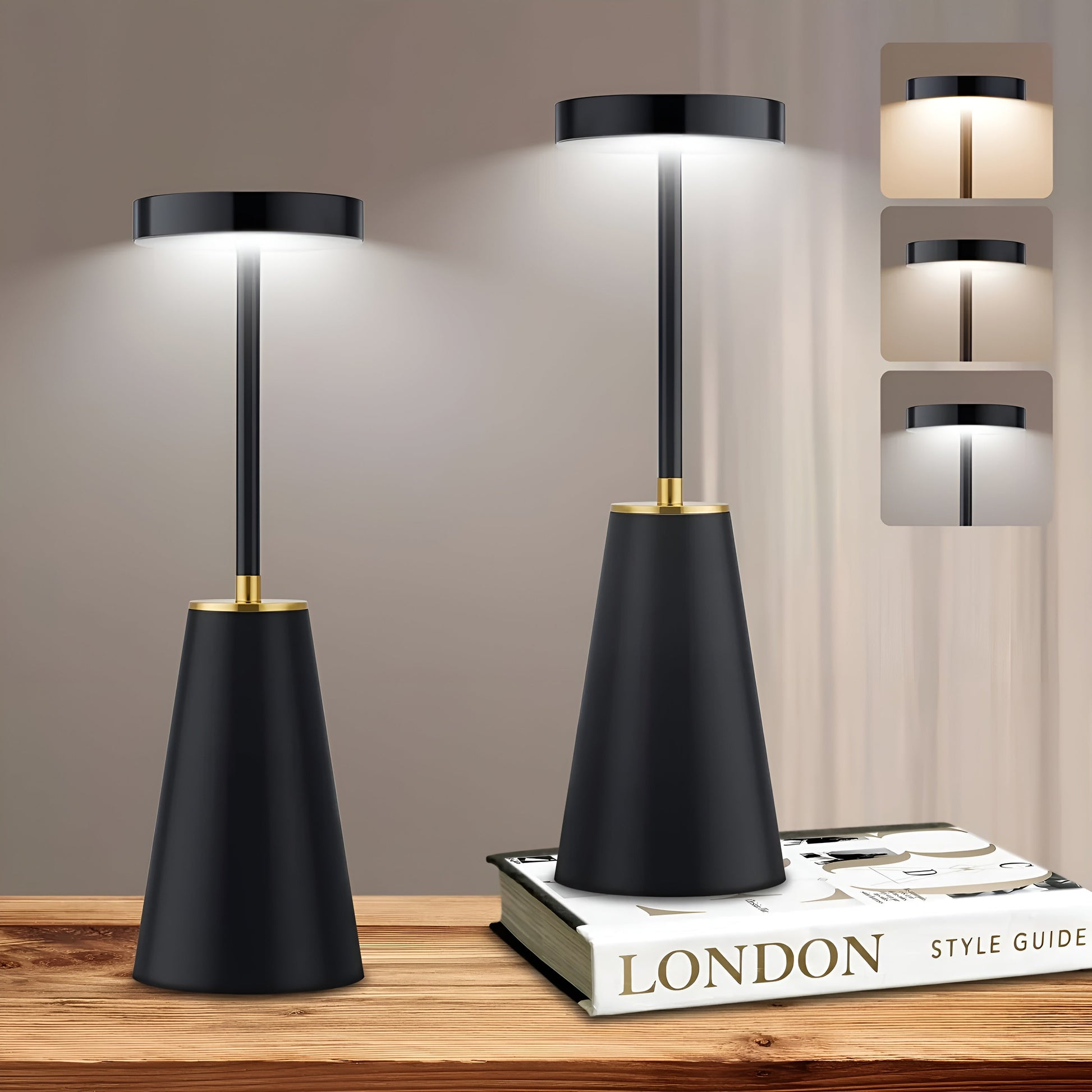 Table Lamp | Rechargeable Wireless Desk Lamp-Table Lamp-Sasha Sydney