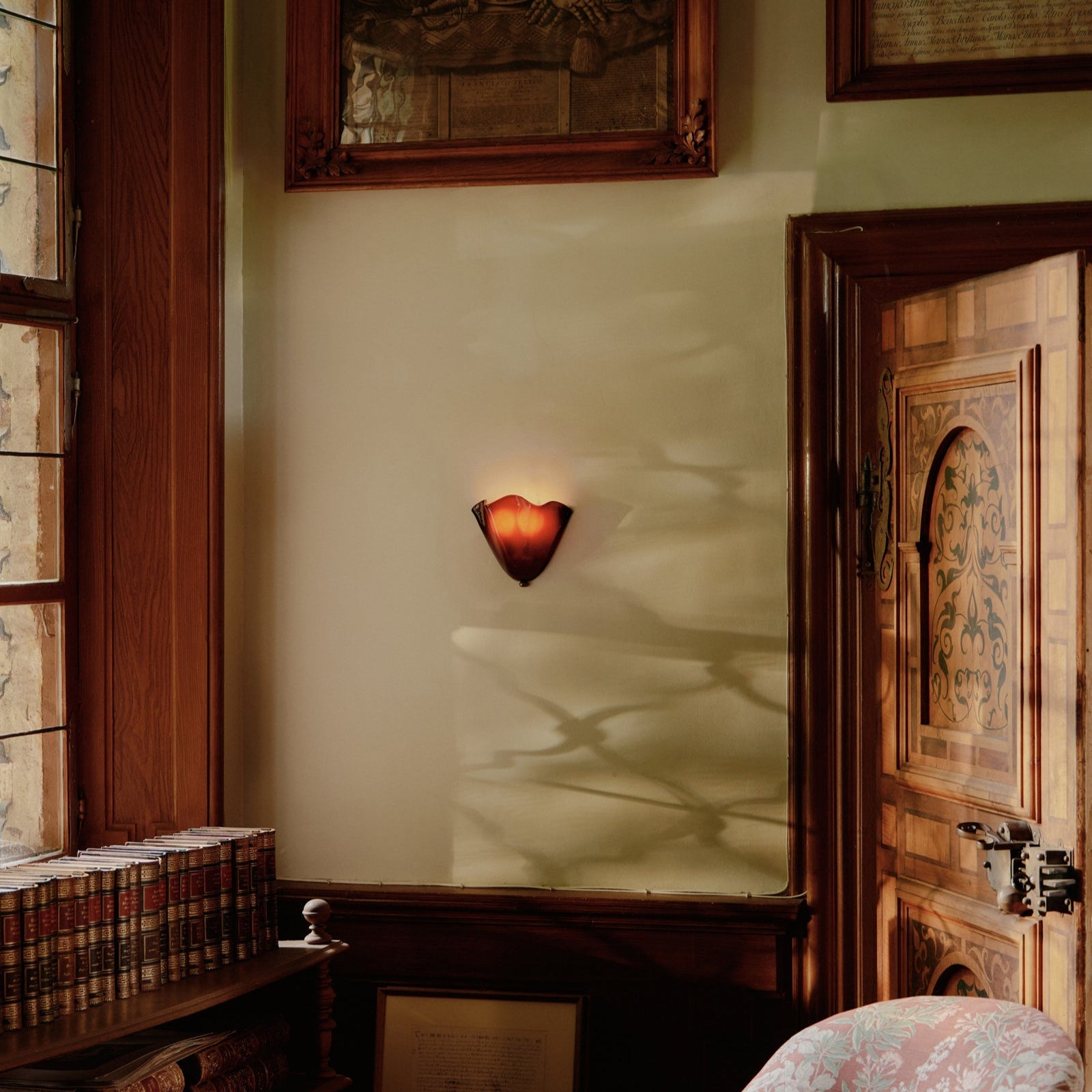 Wall Lights for Bedroom | Glass Wall Sconce-Wall Light-Sasha Sydney