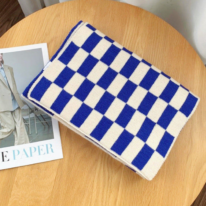 Chloe | Women Checkered Scarf | Stylish Comfort