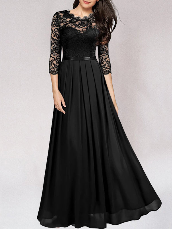 Mother Of The Bride Dress | Sleeve Neckline Design