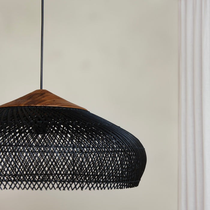 Rattan Pendant Light | Ceiling Hanging Light-Pendant Light-Sasha Sydney