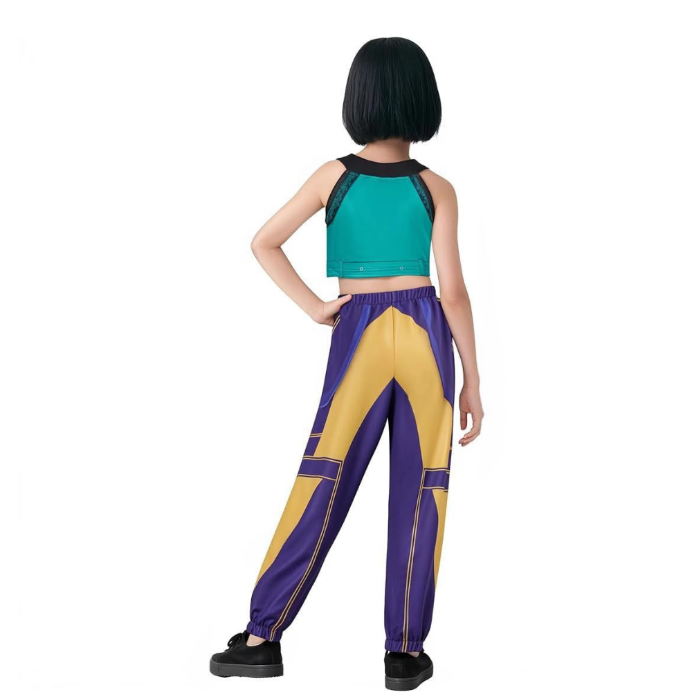 Huntrix K-Pop Demon Hunters Costume | Fantasy Idol Outfit-Kids Costume Set-Sasha Sydney