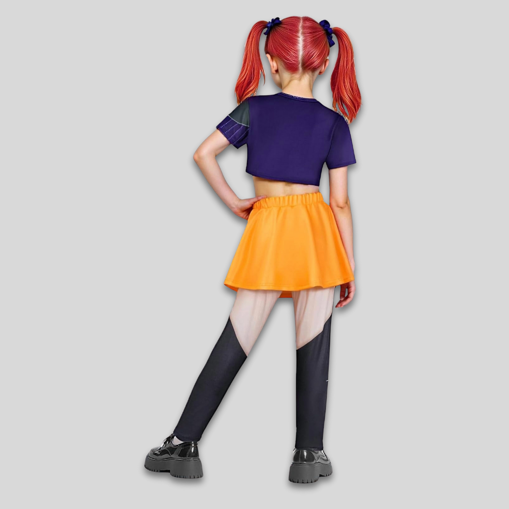 Huntrix K-Pop Demon Hunters Costume | Fantasy Idol Outfit-Kids Costume Set-Sasha Sydney
