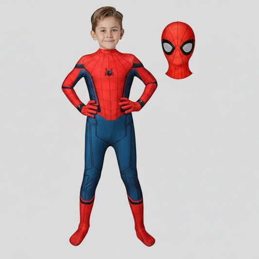 Kids Spidey Costume | Superhero Spider Suit-Kids Costume Set-Sasha Sydney