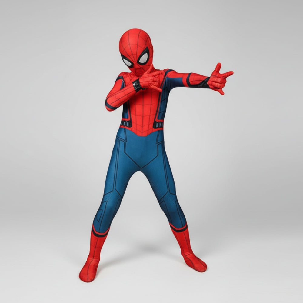 Kids Spidey Costume | Superhero Spider Suit-Kids Costume Set-Sasha Sydney