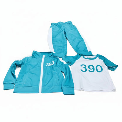 Kids Squid Game Costume | Tracksuit Cosplay Set-Kids Costume Set-Sasha Sydney