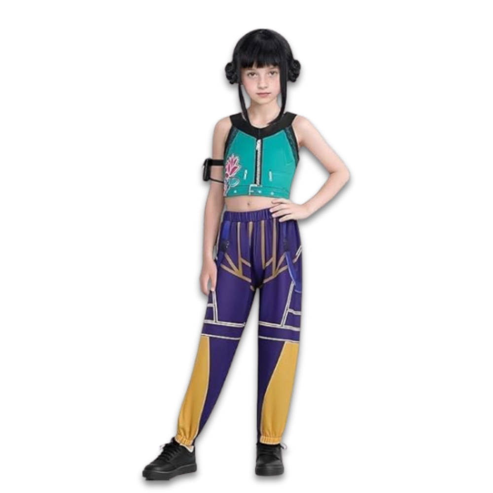 Huntrix K-Pop Demon Hunters Costume | Fantasy Idol Outfit-Kids Costume Set-Sasha Sydney