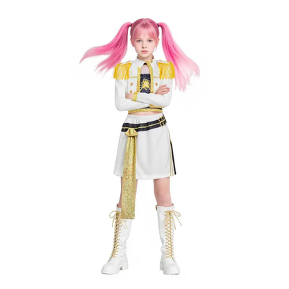 Huntrix K-Pop Demon Hunters Costume | Fantasy Idol Outfit-Kids Costume Set-Sasha Sydney