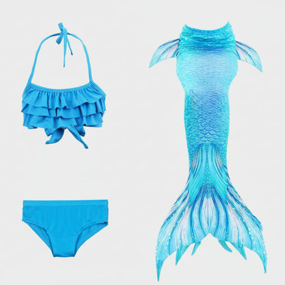 Kids Mermaid Costume Set | Little Mermaid Dress-Up Tail Outfit-Kids Costume Set-Sasha Sydney