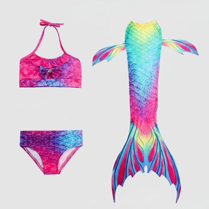 Kids Mermaid Costume Set | Little Mermaid Dress-Up Tail Outfit-Kids Costume Set-Sasha Sydney