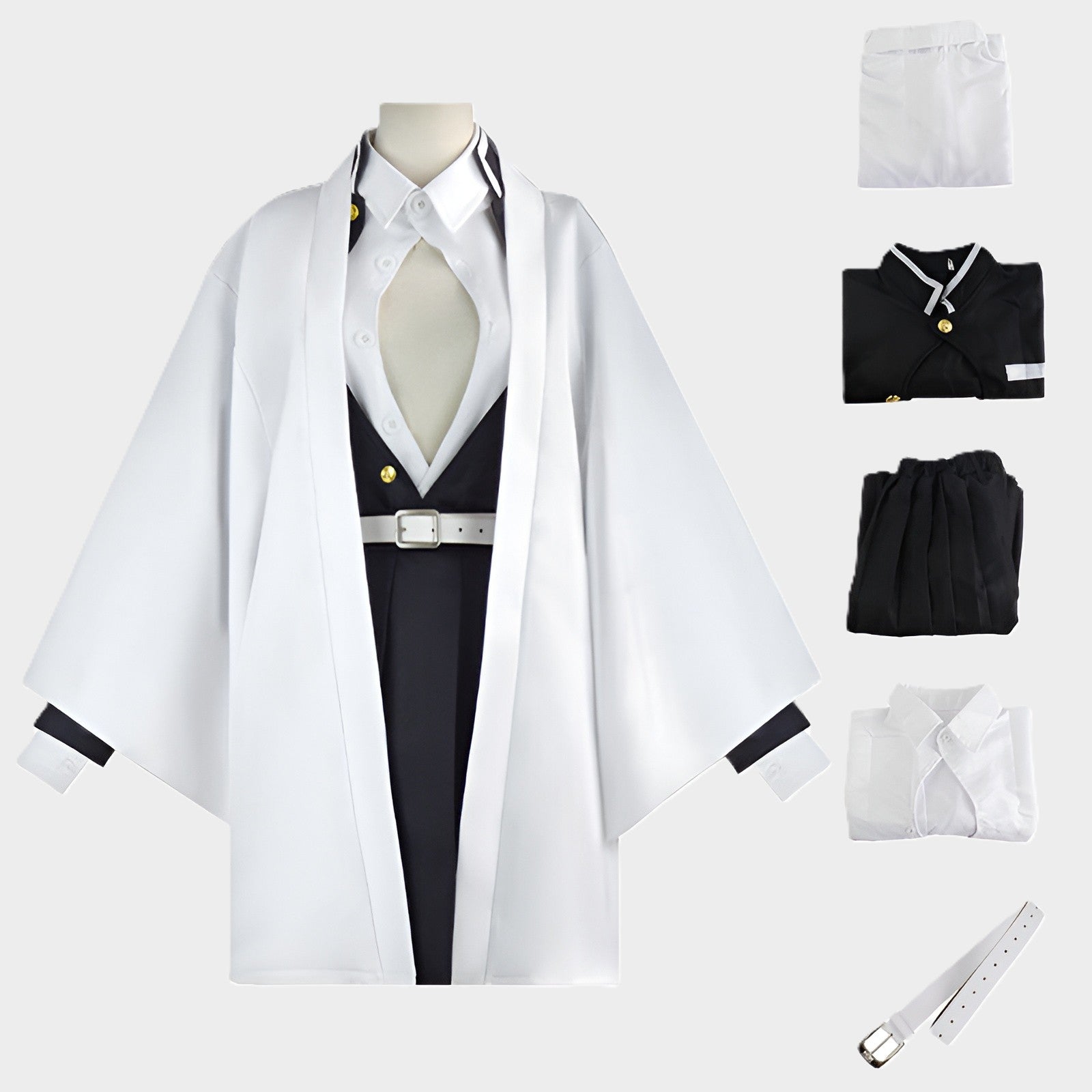 Kids Anime Cosplay Kimono Costume Complete Set Manga Characters - Image 14