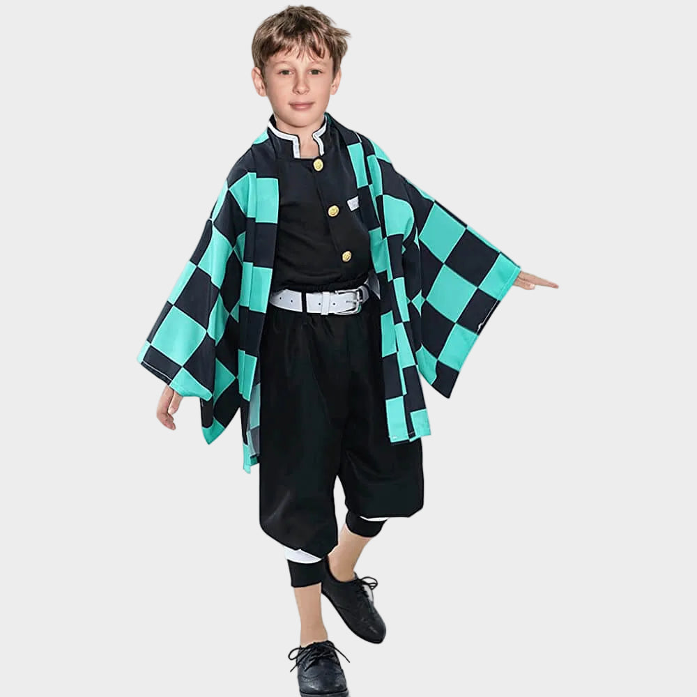 Kids Anime Cosplay Kimono Costume Complete Set Manga Characters