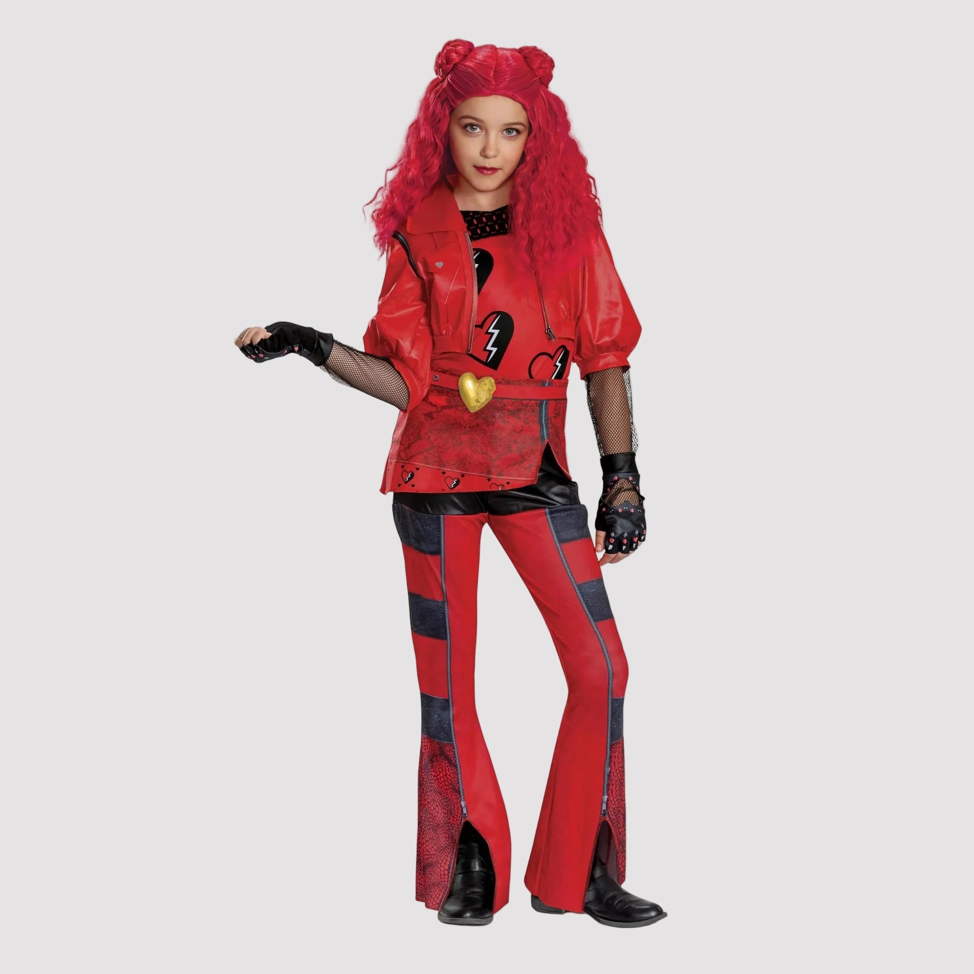 Girls Character Print Costume Set | Graphic Pattern Outfit Themed Events-Costume Set-Sasha Sydney