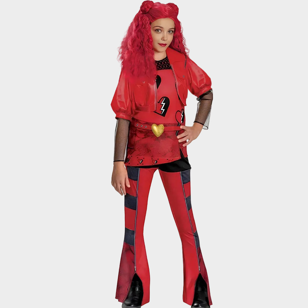Girls Character Print Costume Set | Graphic Pattern Outfit Themed Events-Costume Set-Sasha Sydney