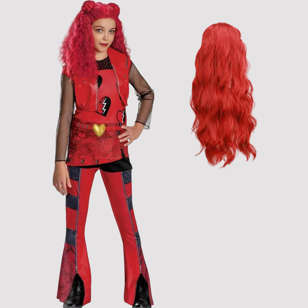 Girls Character Print Costume Set | Graphic Pattern Outfit Themed Events-Costume Set-Sasha Sydney