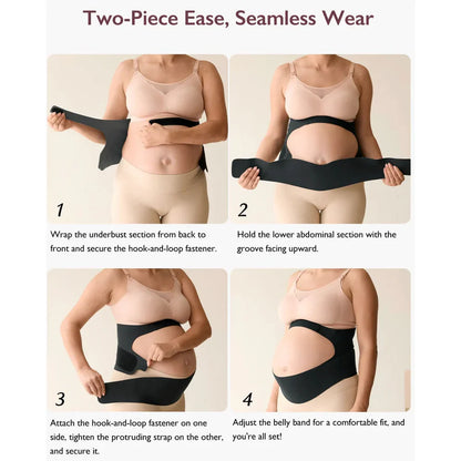 Women Maternity Support Belt | Adjustable Pregnancy Band Daily Wear-Maternity Belly Band-Sasha Sydney