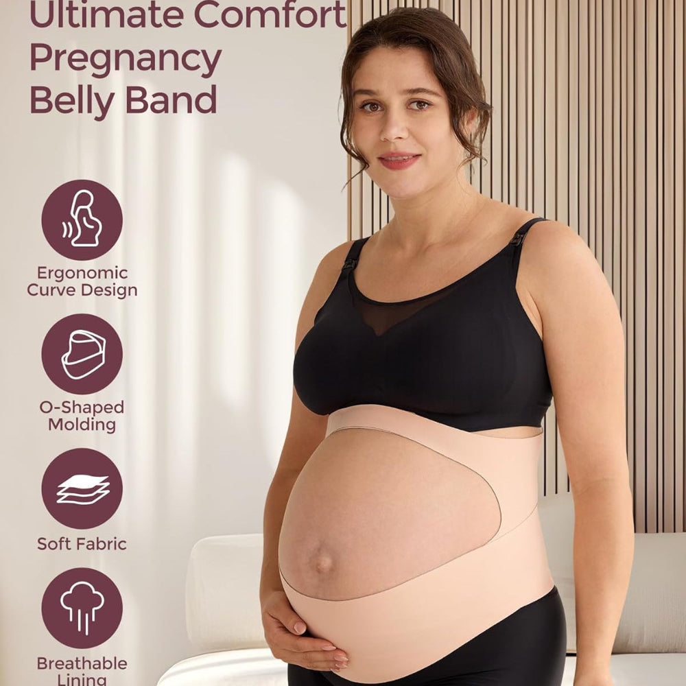 Women Maternity Support Belt | Adjustable Pregnancy Band Daily Wear-Maternity Belly Band-Sasha Sydney