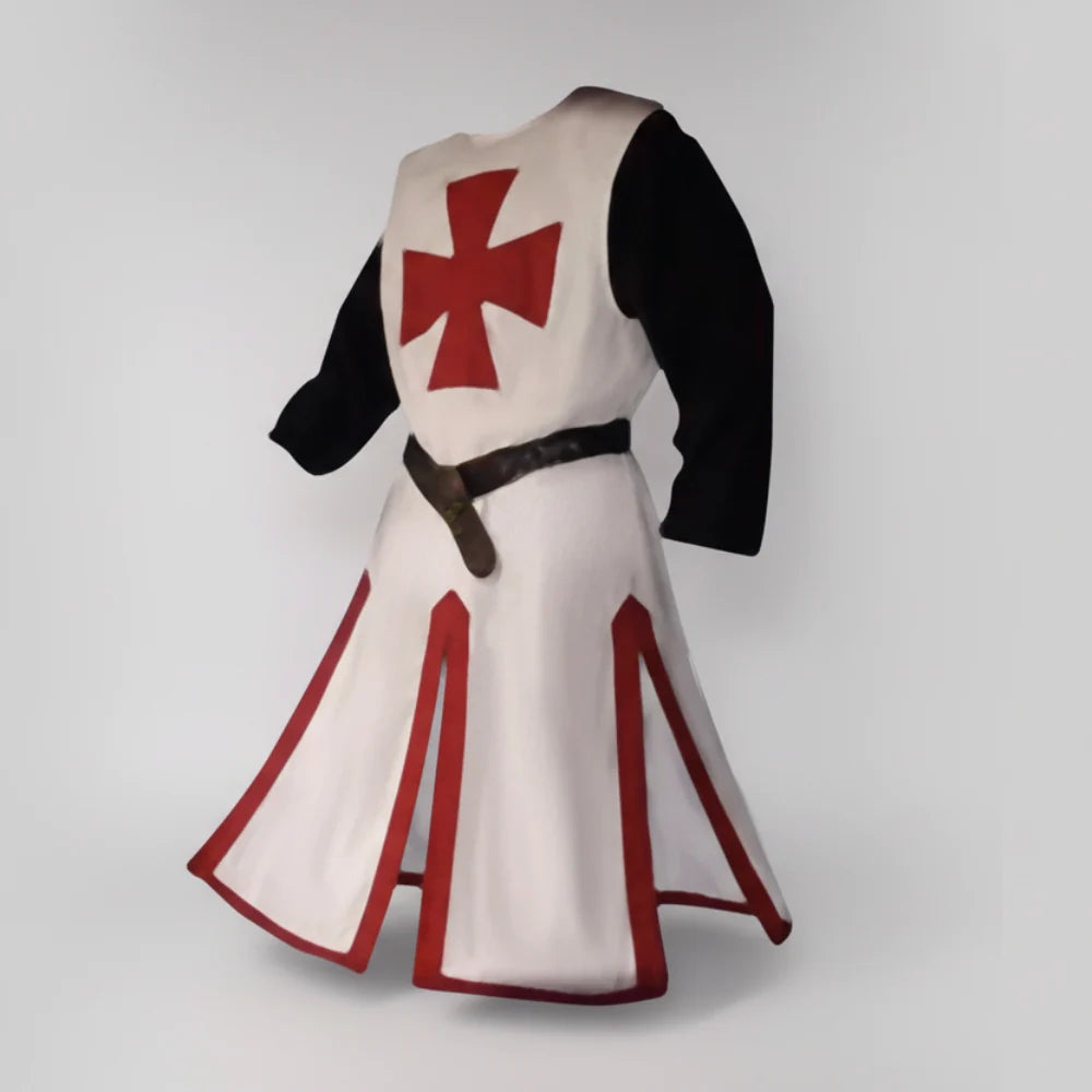 Medieval Templar Costume | Crusader Cosplay Outfit-Costume Set-Sasha Sydney